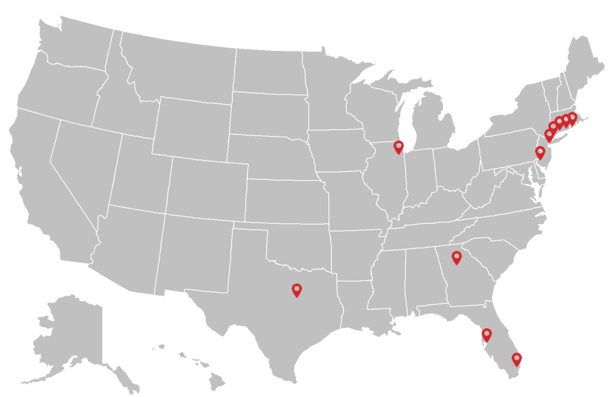 Service locations